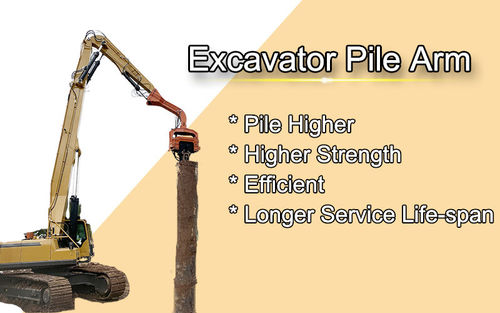 son şirket davası hakkında 13SY500 için.9m Excavator Pile Driving Arm