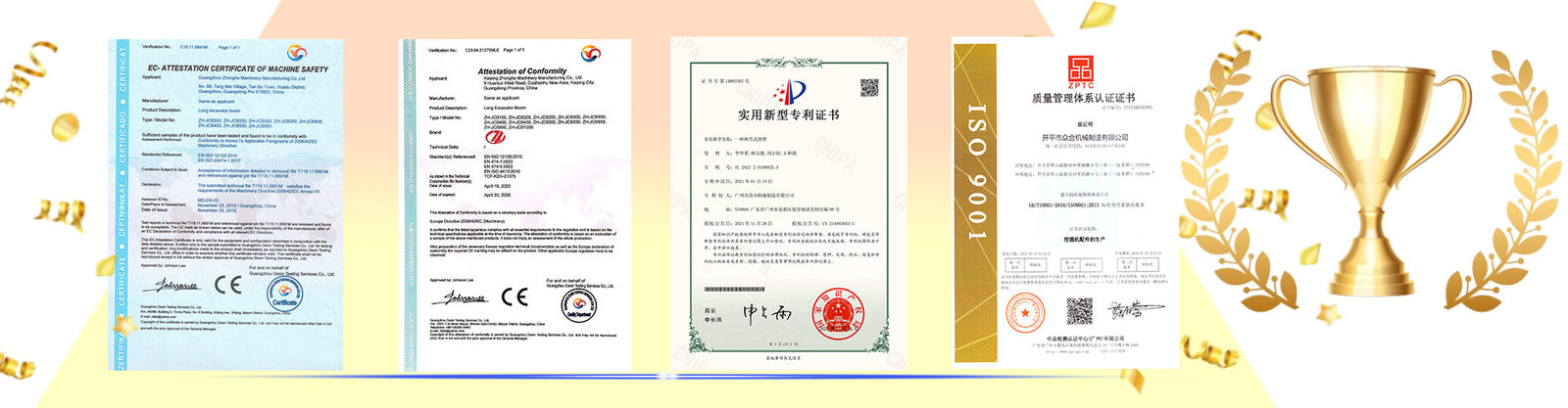 Ekskavatör Teleskopik kol