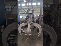 360 Derece Dönen Hidrolik Portakal Kabuğu Kıskaçlı Hidrolik Kıskaç İnşaatı