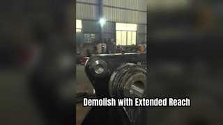 Ekskavatör için Kırıcı Makaslı Yıkım Bomlu Ekskavatör Yıkım Kolu