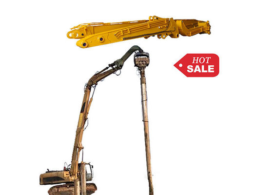 Kalite  24M High Pile Height Excavator Piling Arm Long Reach For Cat Hitachi Komatsu Fabrika