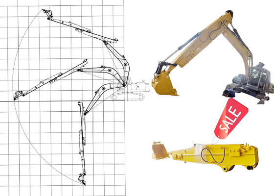 Kalite  Telescopic Arm for Excavator 12M 6 Months Warranty Telescopic Excavator Fabrika