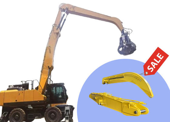 Kalite  High Effective Material Handler Excavator Boom Arm For Grabbing Steel Fabrika