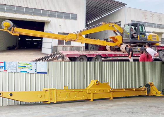 Kazma Temel Çukur Kazıcısı Teleskoplu Kol İki Bölüm 20 Ton 30 Ton 55 Ton