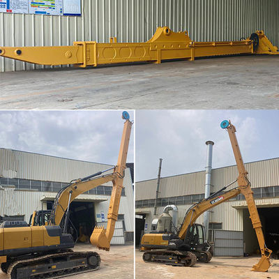 Q690D HG785 Kazı makinesi Teleskopik Boom 16 metre kazı derinliğiyle uzun menzilli Boom