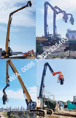 20 ton 30 ton 85 ton kazıcı yığın Sürücü kol yığın eklenmesi Boom