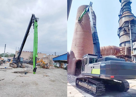 Q355B Q690D Yıkım Uzun Uzaklıklı Boom 20m 30m Yüksek Uzaklıklı Kazıcı için