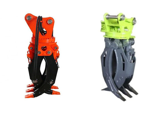 OEM 360 Derece Dönüşümlü Hidrolik Yakalama 4-55 tonluk kazıcı için