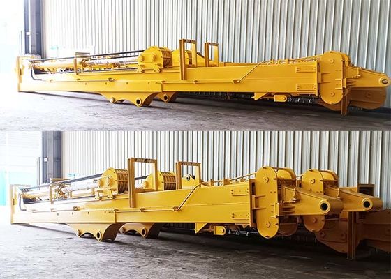 25m BS900E Hidrolik kazıcı dipper kol derin çukur kazmak için uzatılabilir kol