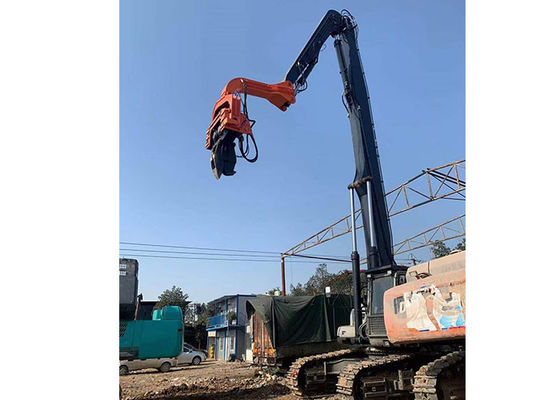 13.5m Hidrolik kazıcı 20-85 ton ağır yük kaynağı tasarımı ile yığın sürücü kolu