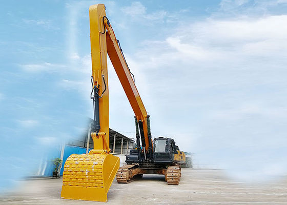 Q690D Çömlek boşaltmak için kova silindirli uzun menzilli kabuklu kazıcı