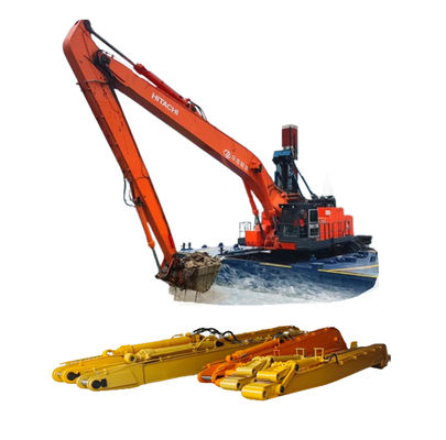 28-35m Süper Kazı makinesi Hitachi 1200 için uzun uzantılı Boom Kazı makinesi