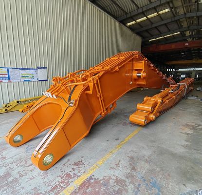 Q690D Çömlek boşaltmak için kova silindirli uzun menzilli kabuklu kazıcı