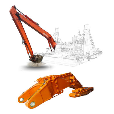 ZX1200 Yüksek Uçuş Projeleri için Özel Ekskavator Uzak Uzak Uzak Uzak Uçuş Boom Genişletme Kolu