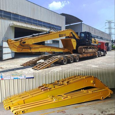 Çöplük çalışmaları için uzun menzilli patlama kazıcısı Q355B malzemesi kullanır