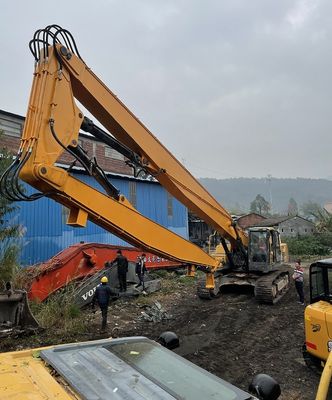 Özel Renkli Kazıcı Çökme Uzun Kollu Hidrolik Kırıcı ile