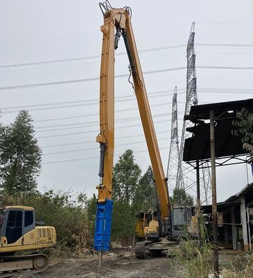 Üç Bölüm Ekskavatör Çökme Kolunu Ayarlanabilir Erişim Boom Çökme için