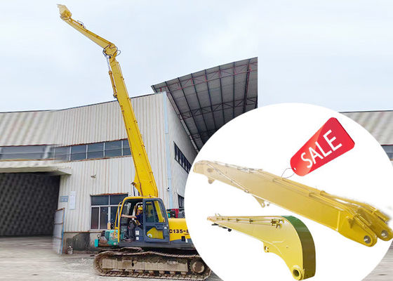 10 Ton-16 Ton Ekskavatör Çökme Boom Cat için Uzun Uzaylı Kol Hitachi Komatsu