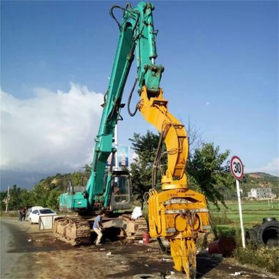 Özel Renkli Kazıcı Yığın Çekici Çekici Bağlantısı ile Sürücü Boom Kol