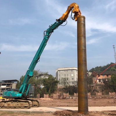 OEM kazıcı yığın sürücü patlama kolu titreşimli yığın çekici Ek