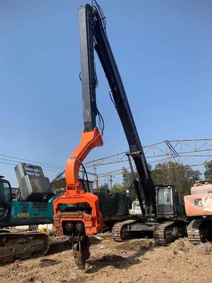Q355B Malzeme Uzun Uzaylı Boom Kolları Ekskavatör titreşimli yığın sürücüsü için