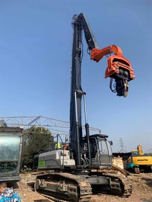 Q355B Malzeme Uzun Uzaylı Boom Kolları Ekskavatör titreşimli yığın sürücüsü için