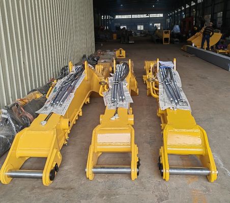 Yüksek Güçlü 40-45T Ekskavatör Tünel Kolları Yeraltı Projeleri İçin Kısa Uzaylı