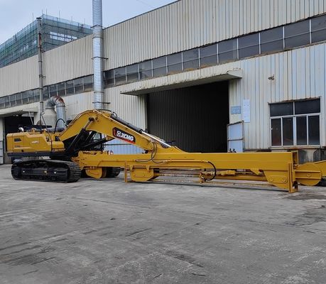 Ekskavatör Aksesuarları Teleskopik Dipper Kol BS900E Q355B Malzeme Üç Bölüm