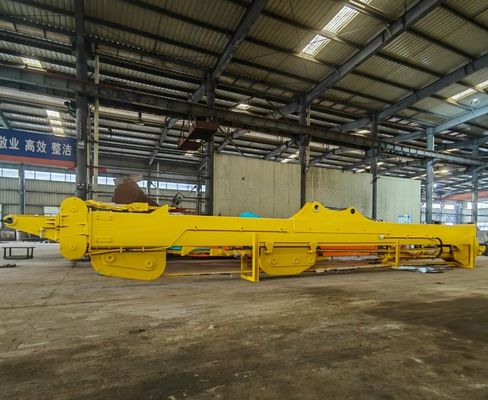 Ekskavatör Aksesuarları Teleskopik Dipper Kol BS900E Q355B Malzeme Üç Bölüm