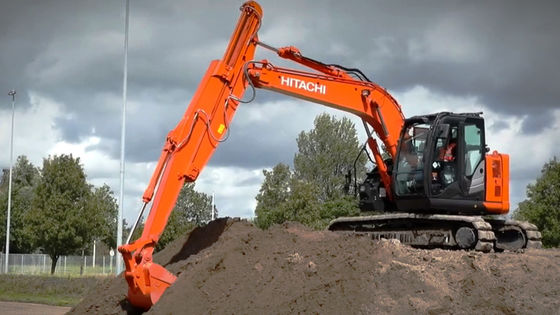 Q355B Ekskavatör Uzantı Kolu Teleskopik Boom Derin Kuyular İçin Hidrolik Kaydırma Kolu