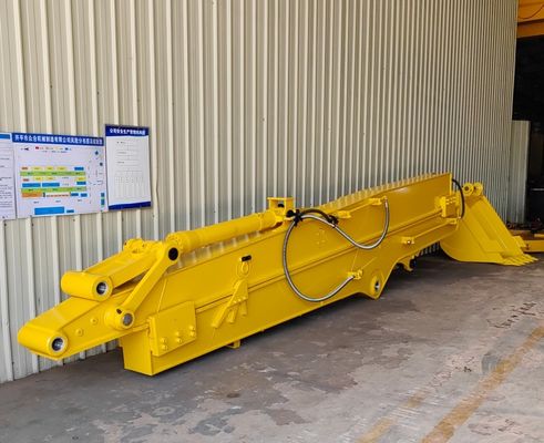 Q355B Kazı makinesi SH210 SH260 Komatsu PC350 için Teleskopik Boom Kaygan Kol