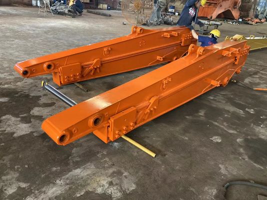 Q355B Uzun Uzaylı Teleskoplu Kaygan Kol 8-12m Hidrolik Hitachi Kazı makinesi için