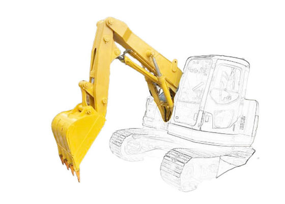 Shaogang Q355B 30-36 tonluk kazık makinesi Kısa Kol Tünel Boom Daha Büyük Silindirlerle kazık makinesi Kısa Boom kazık makinesi tünel kol tünel boom
