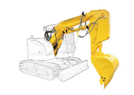 Ex60 Zx135 Zx200 Pc240 Ekskavatör Tünel kolu Kullanım malzemesi Q355B