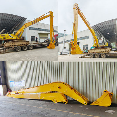 20 tonluk bir kovayla nehir için uzun kollu kazıcı Komatsu Hitachi için kazıcı