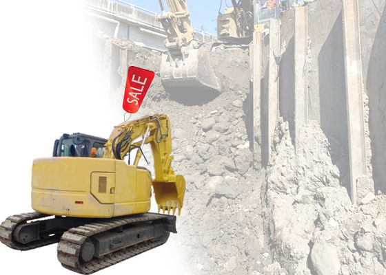 CAT HITACHI KOMATSU SANY 50 tonluk kazıcı kısa kollu