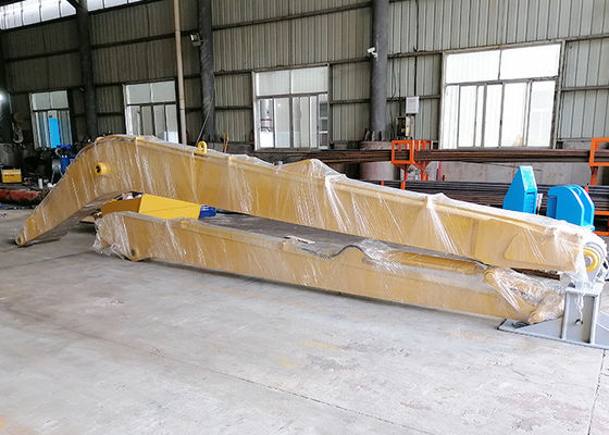 Çelik plaka kazıcı 3 ton 50 ton kazıcılar için uzun yay kolu
