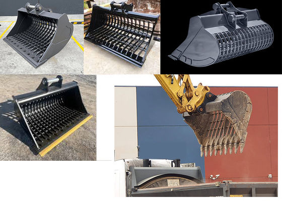 1 Ton 0.5cbm İnşaat Çalışmaları Kazıcı Kediler için Skeleton Kov Hitachi Komatsu