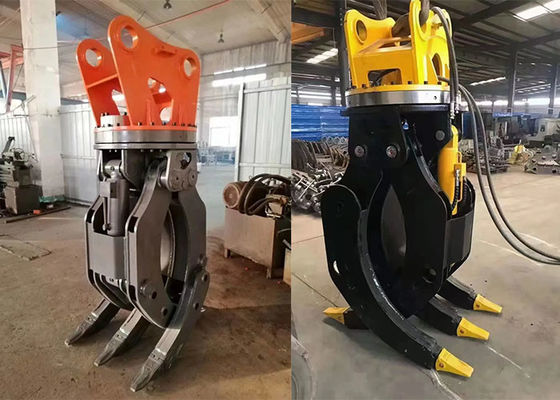 6-8T kazıcı takıntıları kütük taşını yakalamak için hidrolik yakalama