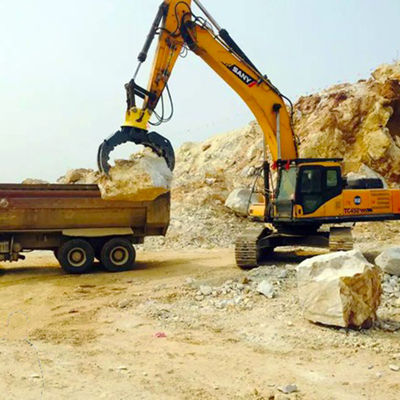 360 derece dönme açısı 2 silindirli hidrolik yakalama OEM Hizmetleri sağlandı