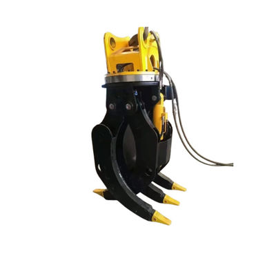 Daha Az Bakım ve Kullanım İçin 360 Derece Dönme Açılı Hidrolik Kepçe Turuncu