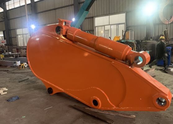 50 tonluk kazı makinesi, uzun süreli kazı ve kırma gücü için kaya kolu
