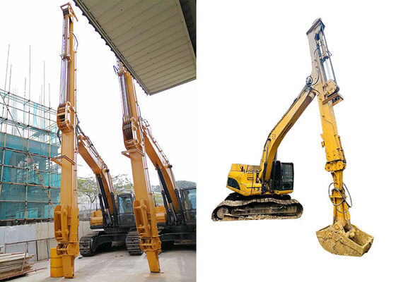Kedi hitachi komatsu için Kaplama Clamshell Kovası ile Teleskopik Boom Kazıcısı