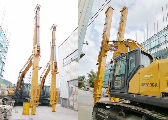 Kedi hitachi komatsu için Kaplama Clamshell Kovası ile Teleskopik Boom Kazıcısı