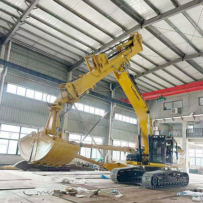 Kedi hitachi komatsu için Kaplama Clamshell Kovası ile Teleskopik Boom Kazıcısı