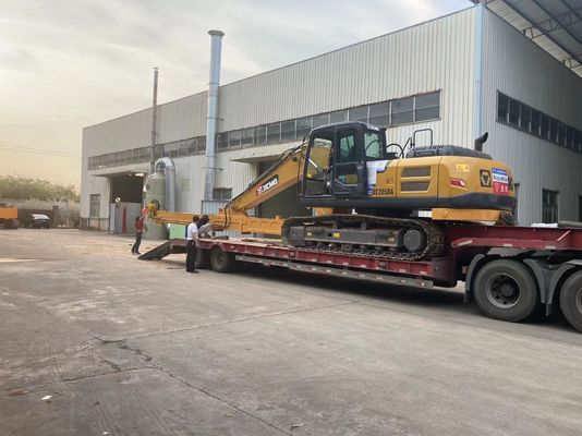 İki Aşamalı Hidrolik Teleskopik Kol Ekskavatörü CAT Komatsu için Uzun Uzaylı Teleskopik Boom