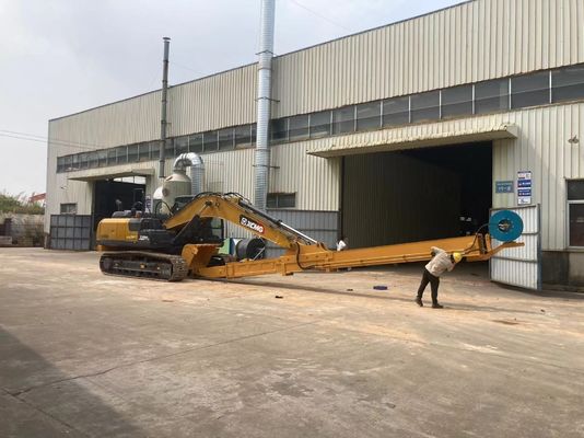 İki Aşamalı Hidrolik Teleskopik Kol Ekskavatörü CAT Komatsu için Uzun Uzaylı Teleskopik Boom