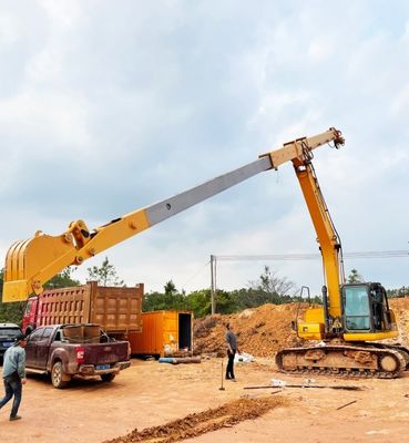 İki Bölümlü Teleskopik Boom Excavator / Excavator Genişletilebilir Boom Kol