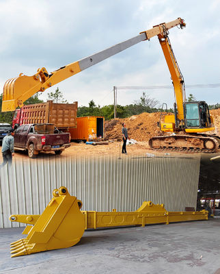 İki Bölümlü Teleskopik Boom Excavator / Excavator Genişletilebilir Boom Kol