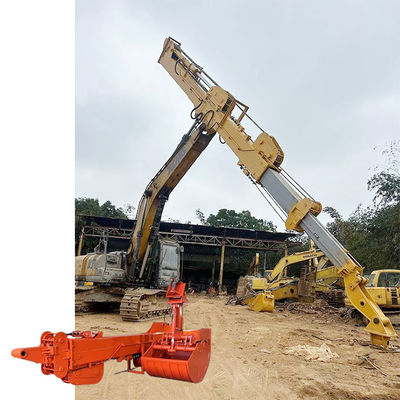 1.5cbm Kov Kapasitesi Kediler için Teleskopik Dipper Hitachi Komatsu Kazma Evi Temel Kazma